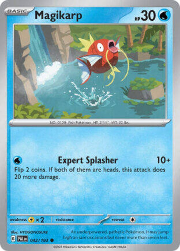 PAL 042 Magikarp reverse holo