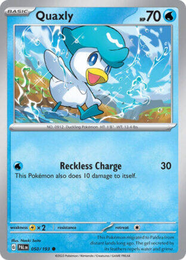 PAL 050 Quaxly reverse holo