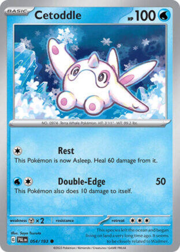 PAL 054 Cetoddle reverse holo