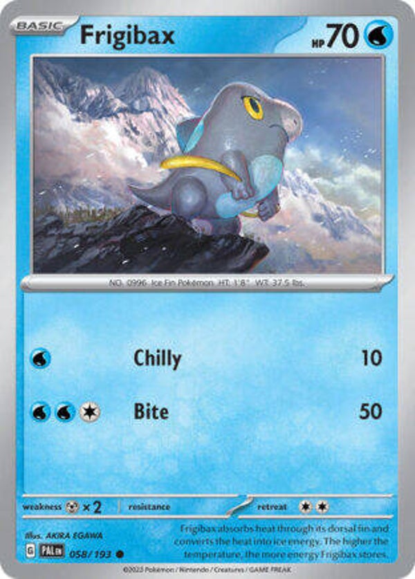 PAL 058 Artibax reverse holo