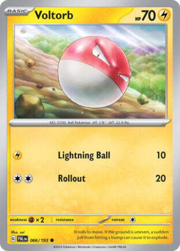 PAL 066 Voltorb reverse holo