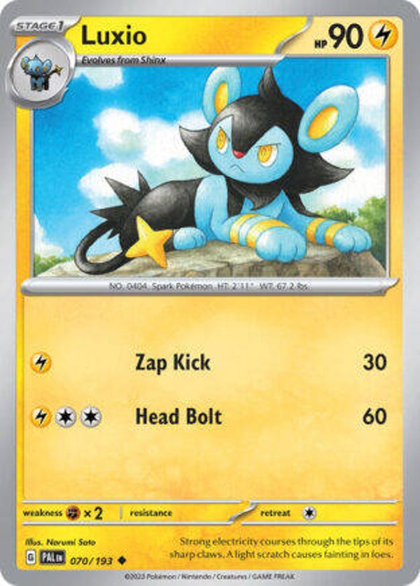 PAL 070 Luxio reverse holo