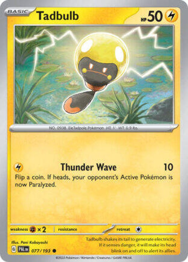 PAL 077 Tadbulb reverse holo