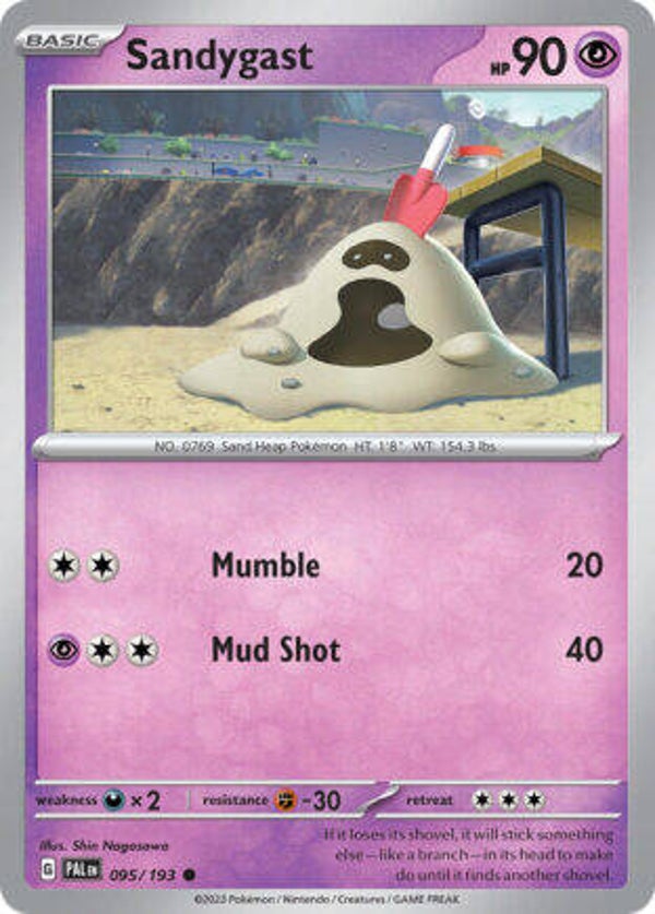 PAL 095 Sandygast reverse holo