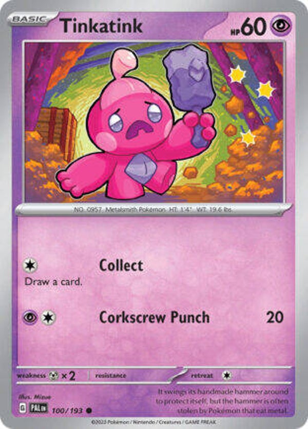 PAL 100 Tinkatink reverse holo