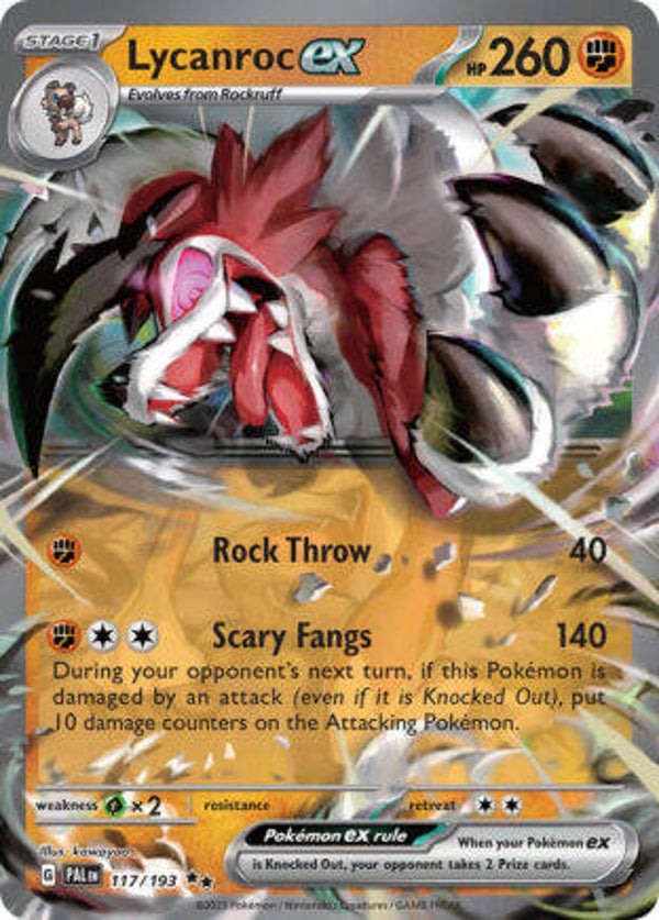 PAL 117 Lycanroc EX
