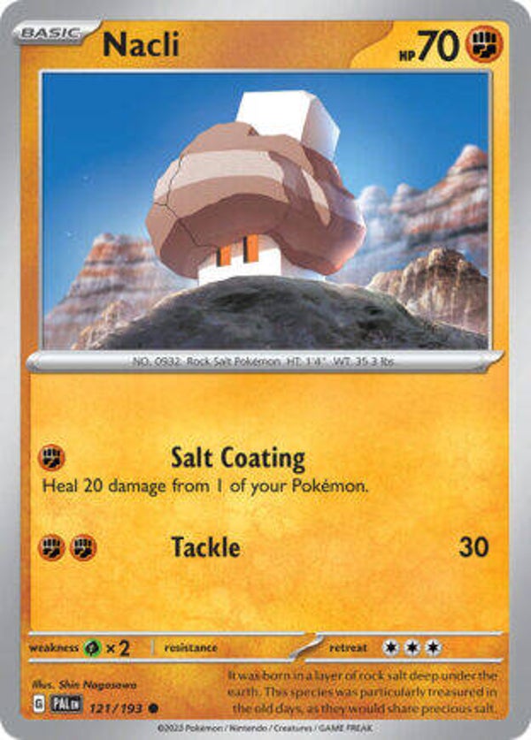 PAL 121 Nacli reverse holo