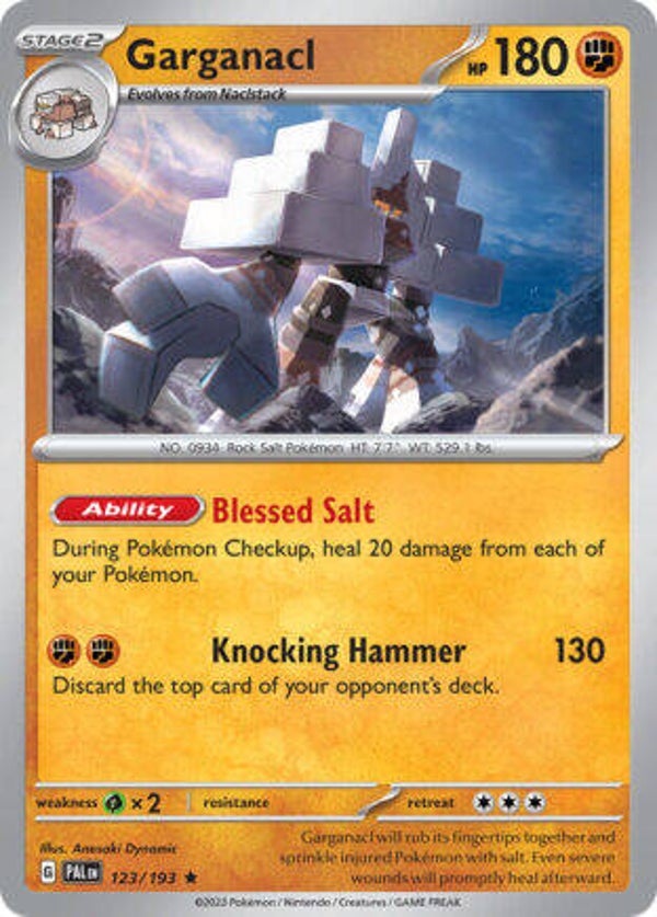 PAL 123 Garganacl reverse holo
