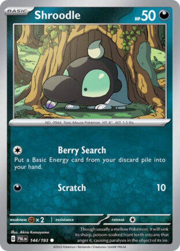 PAL 144 Shroodle reverse holo