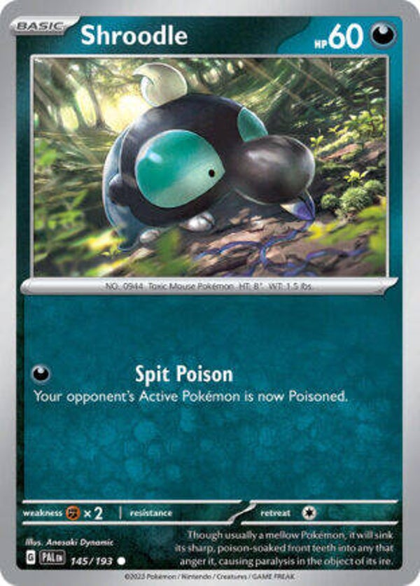 PAL 145 Shoodle reverse holo