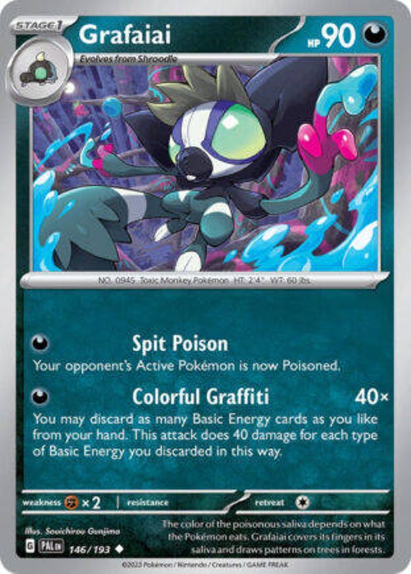PAL 146 Grafaiai reverse holo
