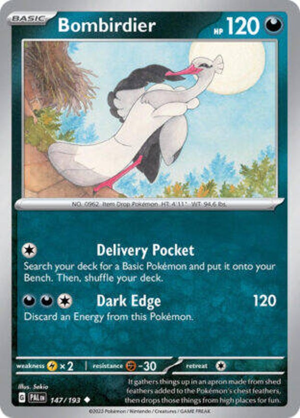 PAL 147 Bombirdier reverse holo