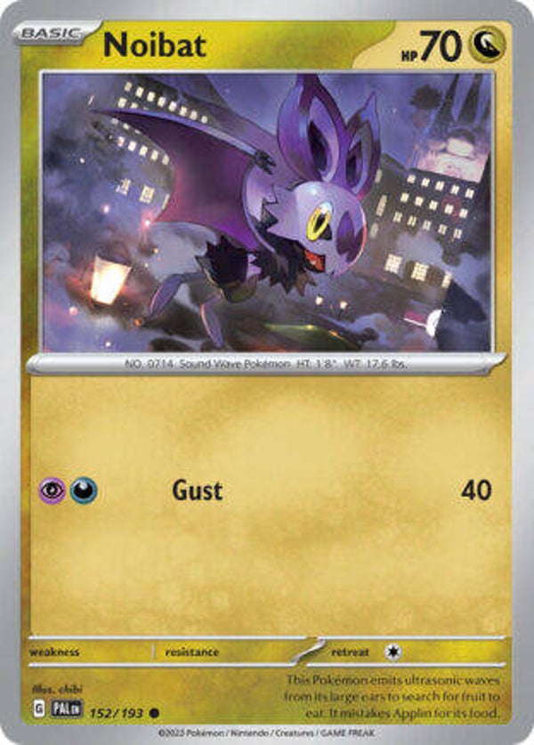 PAL 152 Noibat reverse holo