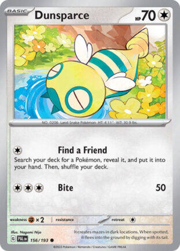 PAL 156 Dunspare reverse holo