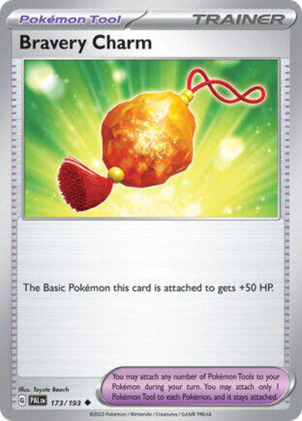 PAL 173 Bravery Charm reverse holo