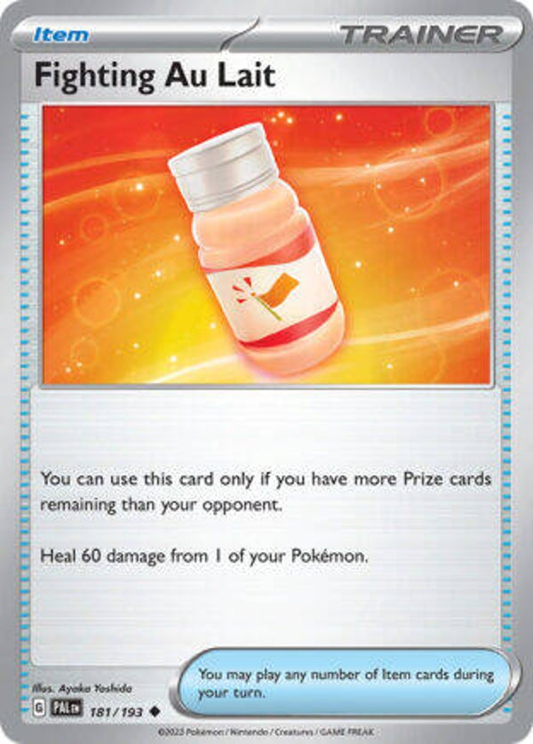 PAL 181 Fighting Au Lait reverse holo