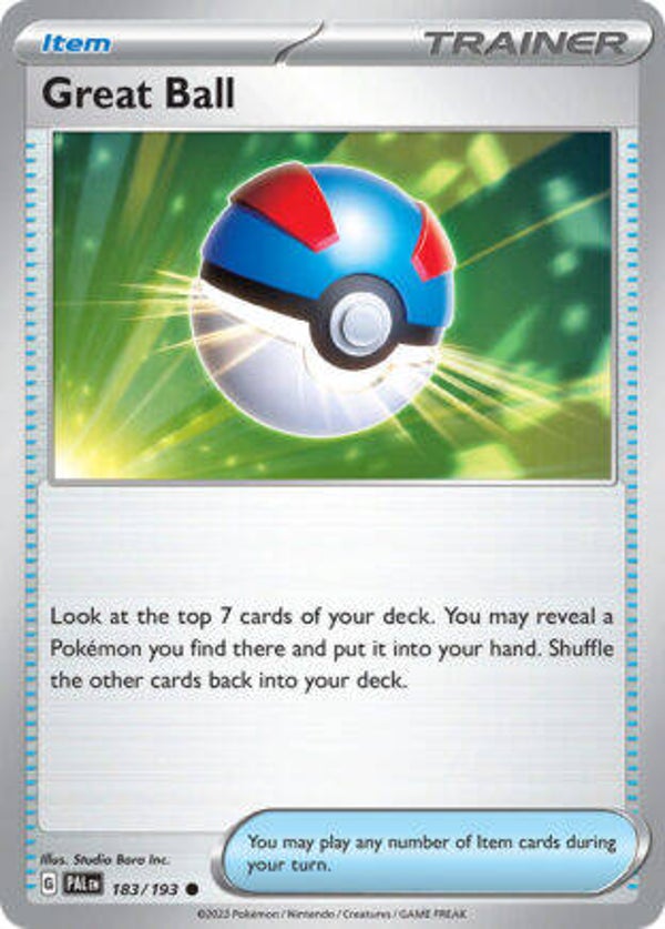 PAL 183 Great Ball reverse holo