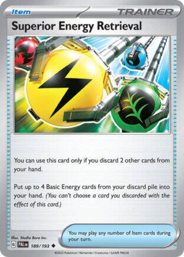 PAL 189 Superior Energy Retrieval reverse holo