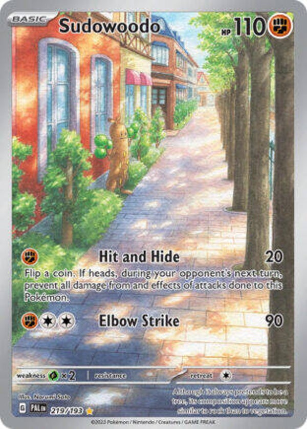 PAL 219 Sudowoodo
