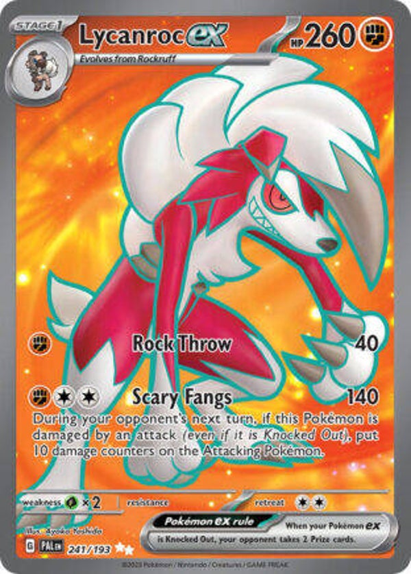 PAL 241 Lycanroc EX