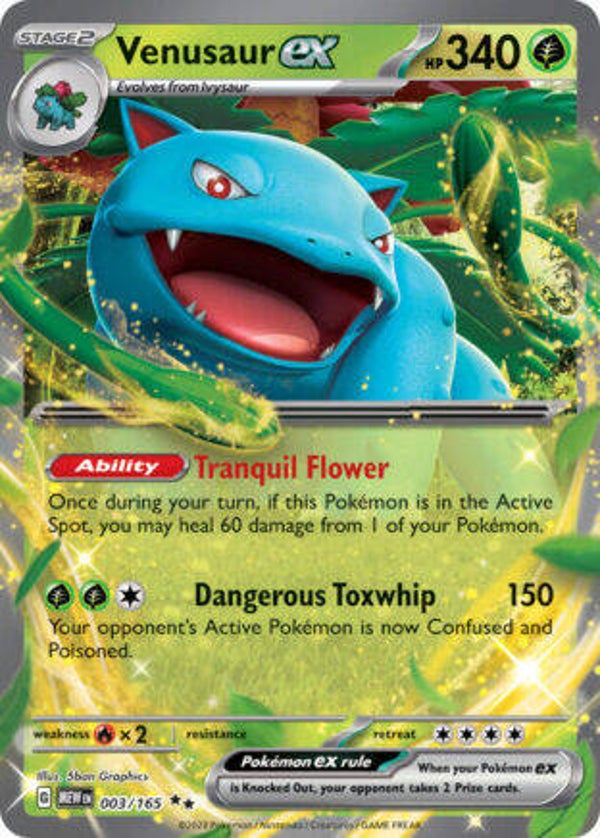 MEW 003 Venusaur EX
