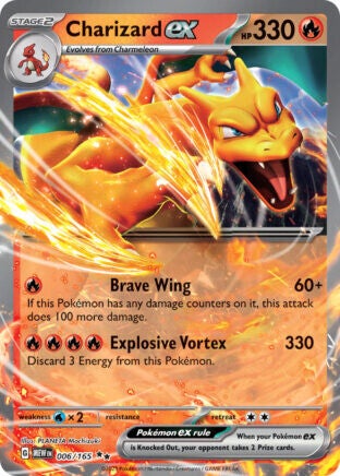 MEW 006 Charizard EX