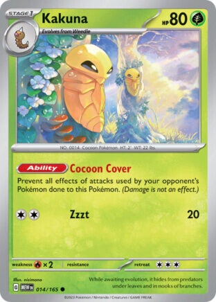 MEW 014 Kakuna reverse holo