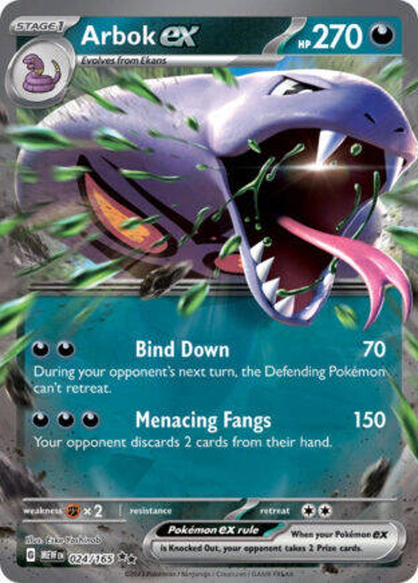 MEW 024 Arbok EX