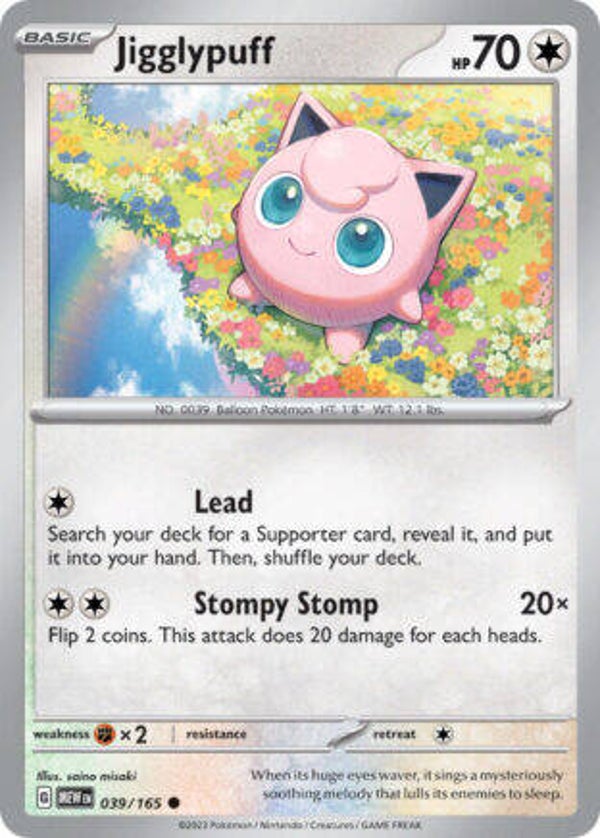 MEW 039 Jigglypuff reverse holo