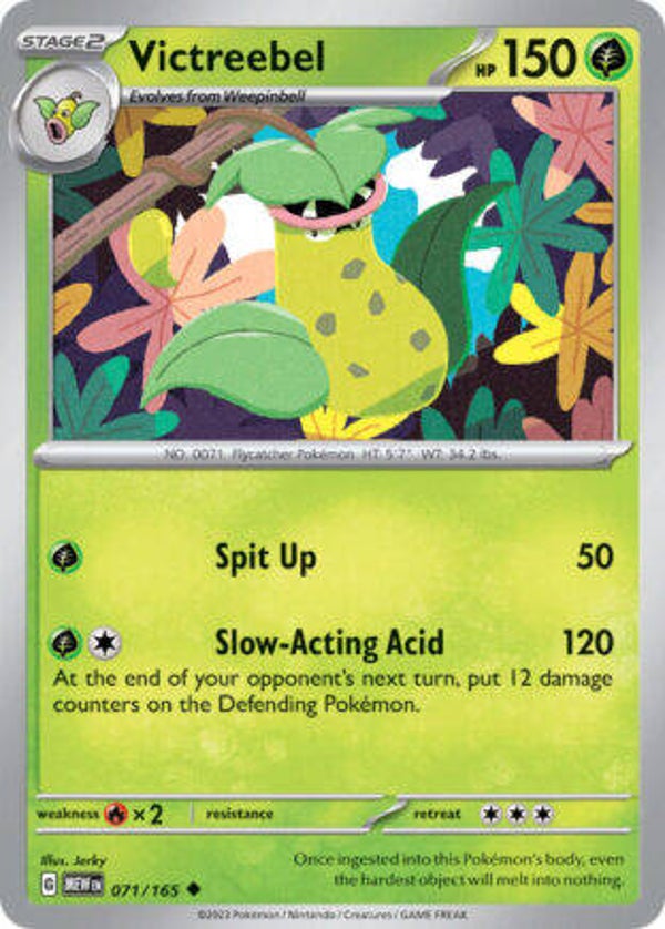 MEW 071 Victreebel reverse holo