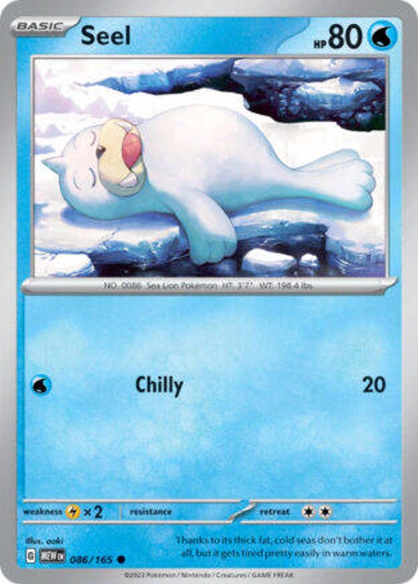 MEW 086 Seel reverse holo