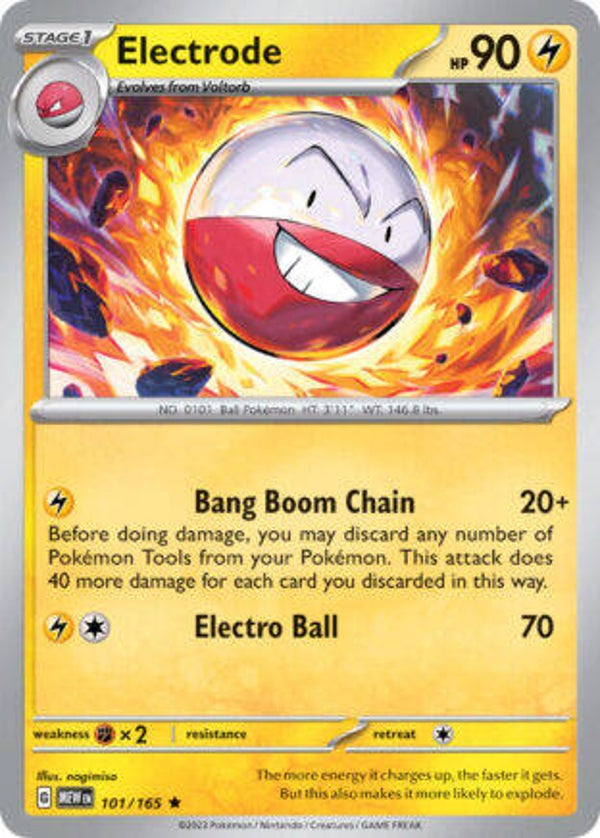 MEW 101 Electrode reverse holo