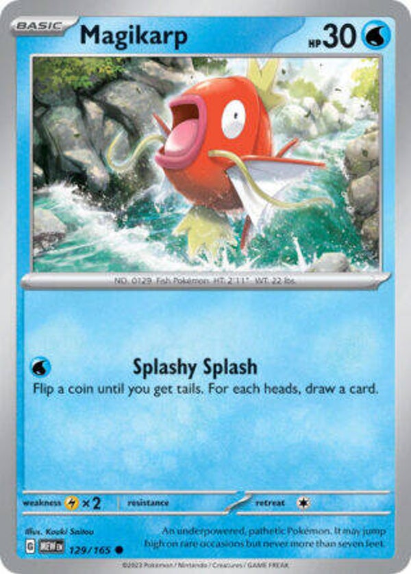 MEW 129 Magikarp reverse holo