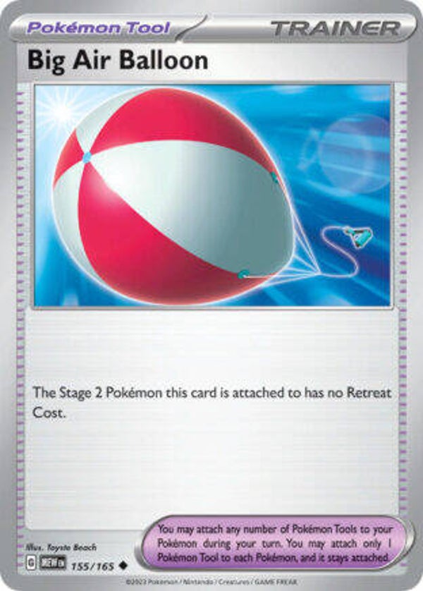 MEW 155 Big Air Balloon reverse holo