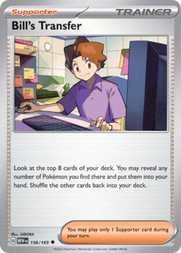 MEW 156 Bill's Transfer reverse holo