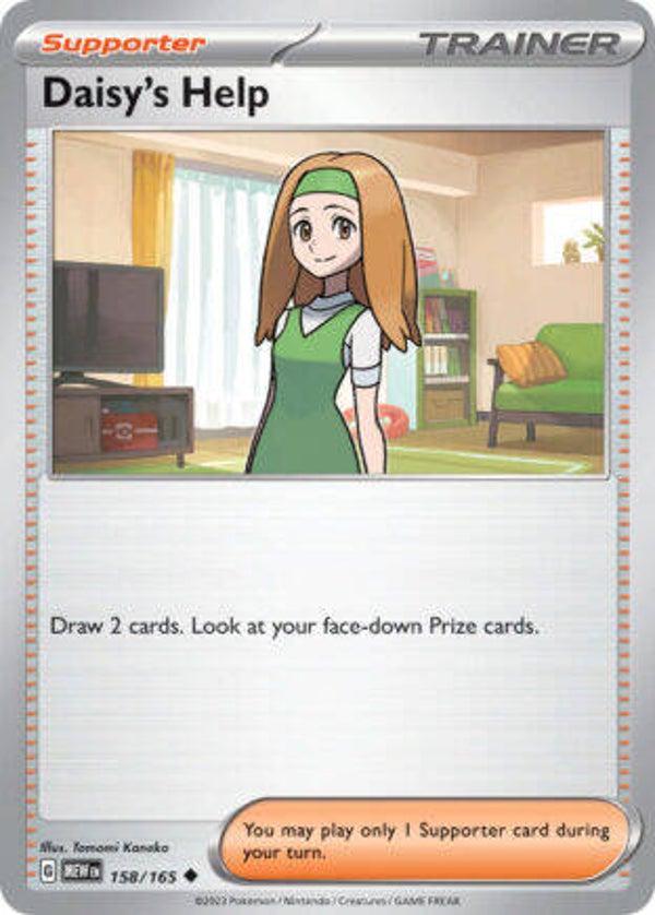MEW 158 Daisy's Help reverse holo