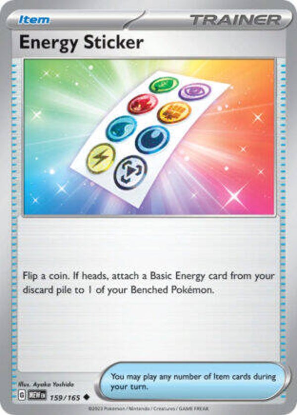 MEW 159 Energy Sticker reverse holo