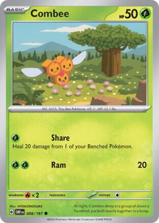 OBF 008 Combee reverse holo