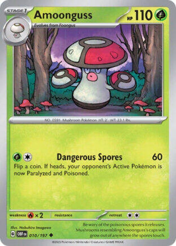 OBF 010 Amoongus reverse holo