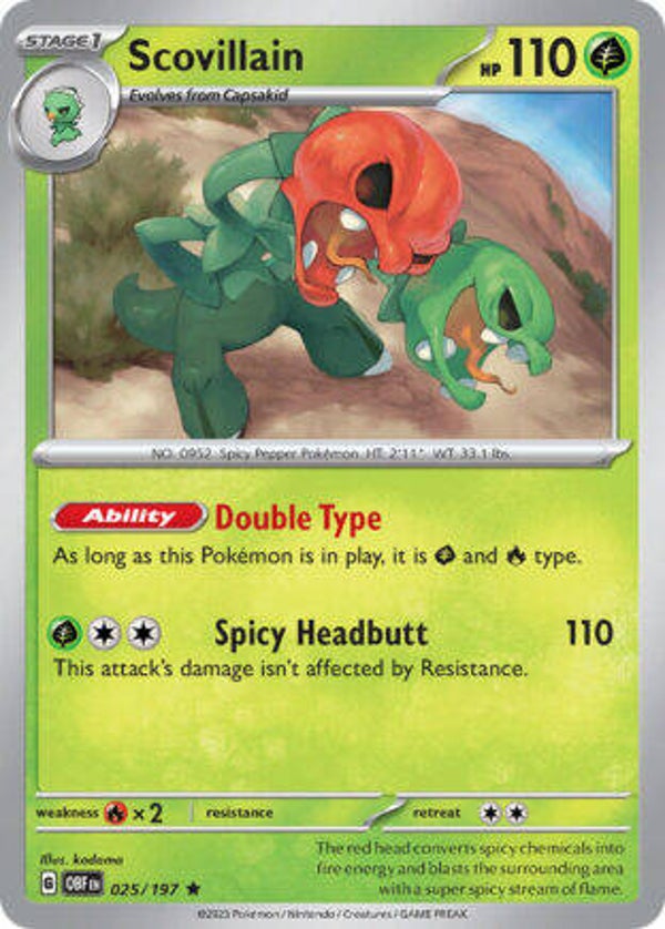 OBF 025 Scovillain reverse holo