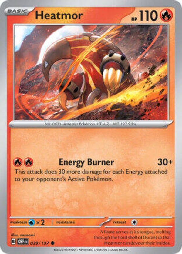 OBF 039 Heatmor reverse holo