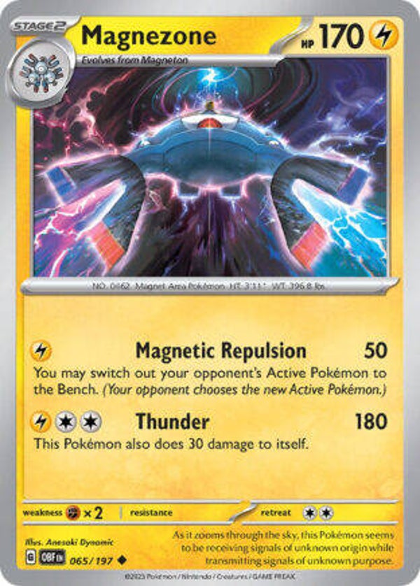 OBF 065 Magnezone reverse holo