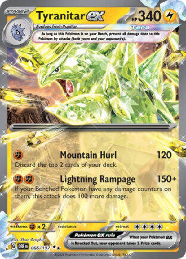 OBF 066 Tyranitar EX