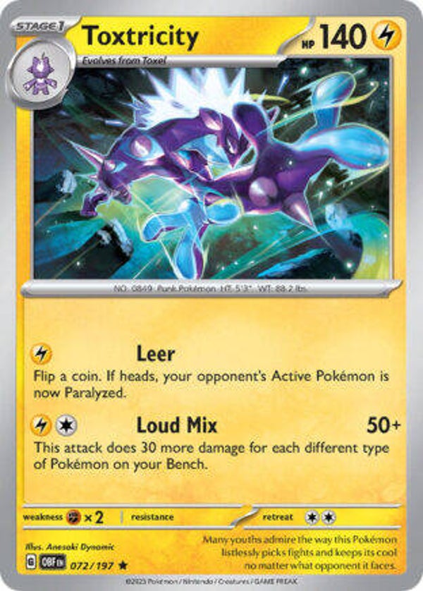 OBF 072 Toxtricity reverse holo