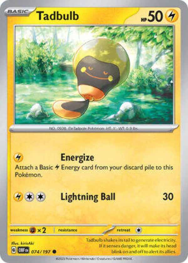 OBF 074 Tadbulb reverse holo