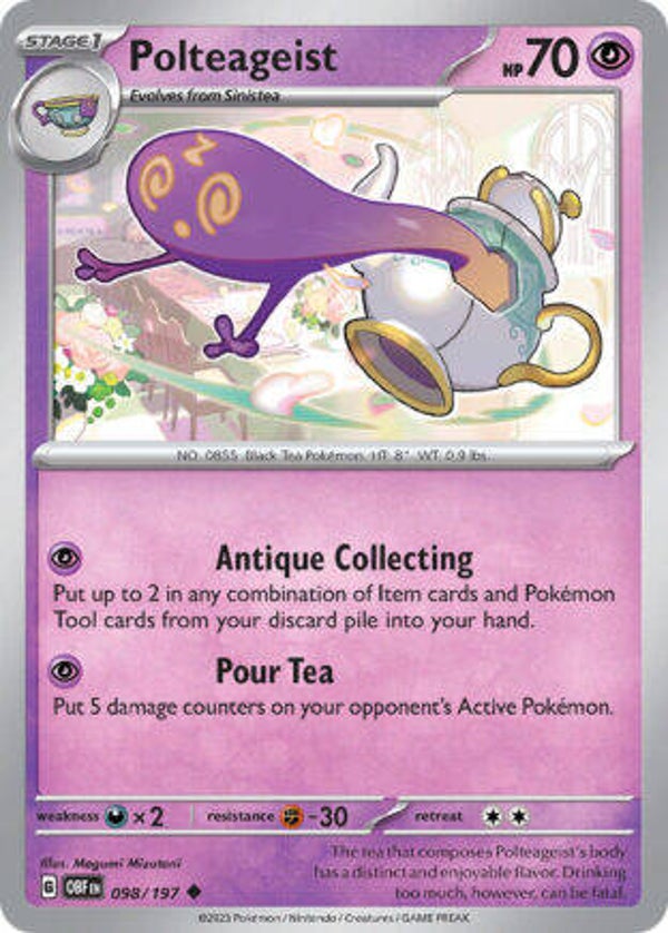 OBF 098 Polteageist reverse holo