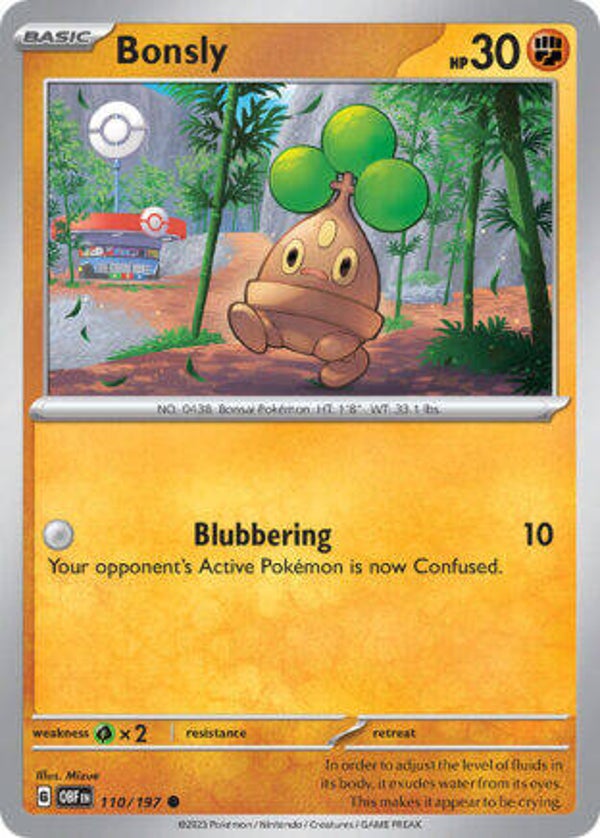 OBF 110 Bonsly reverse holo