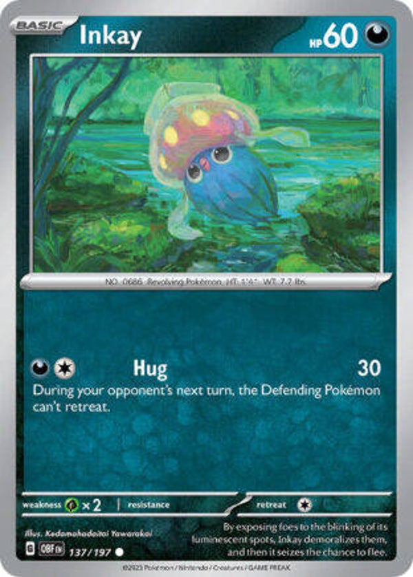 OBF 137 Inkay reverse holo