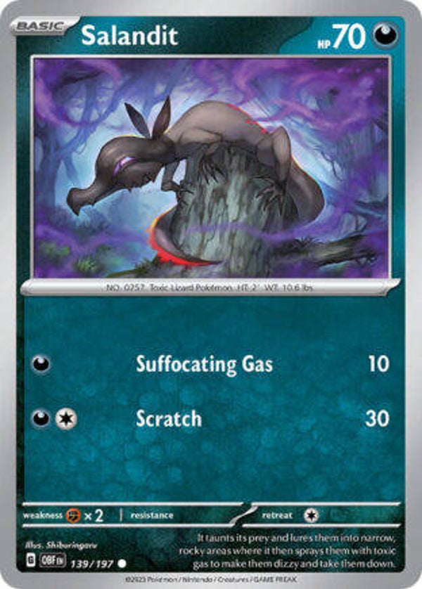 OBF 139 Salandit reverse holo
