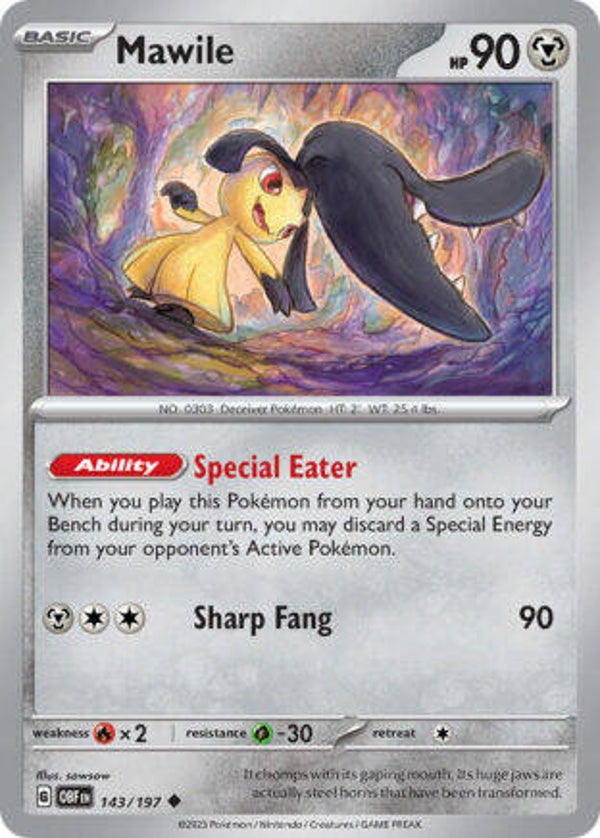 OBF 143 Mawile reverse holo